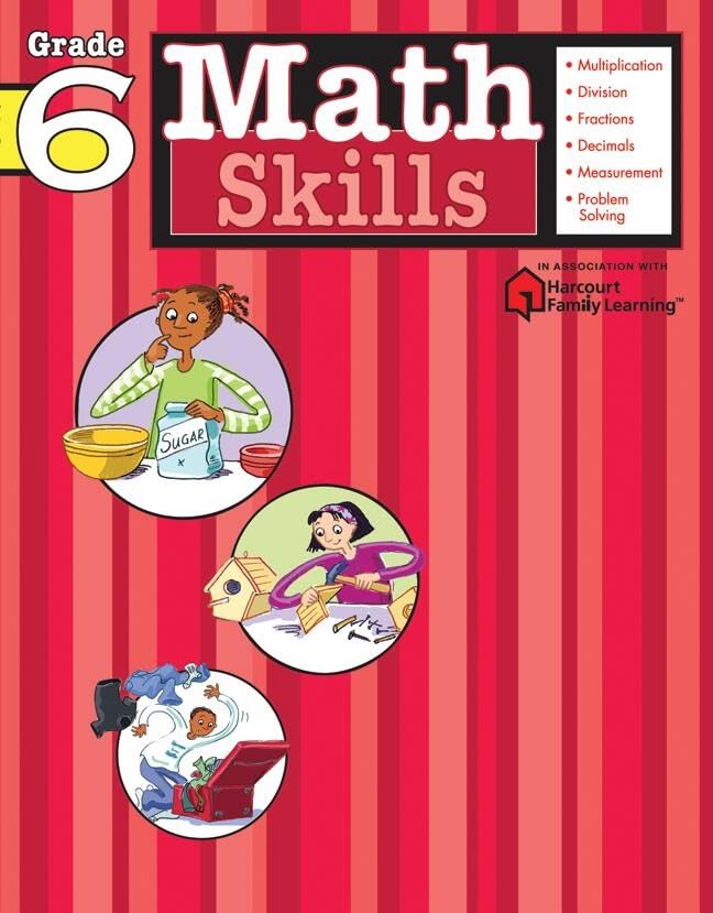Workbook: Math Skills (Grade 6)