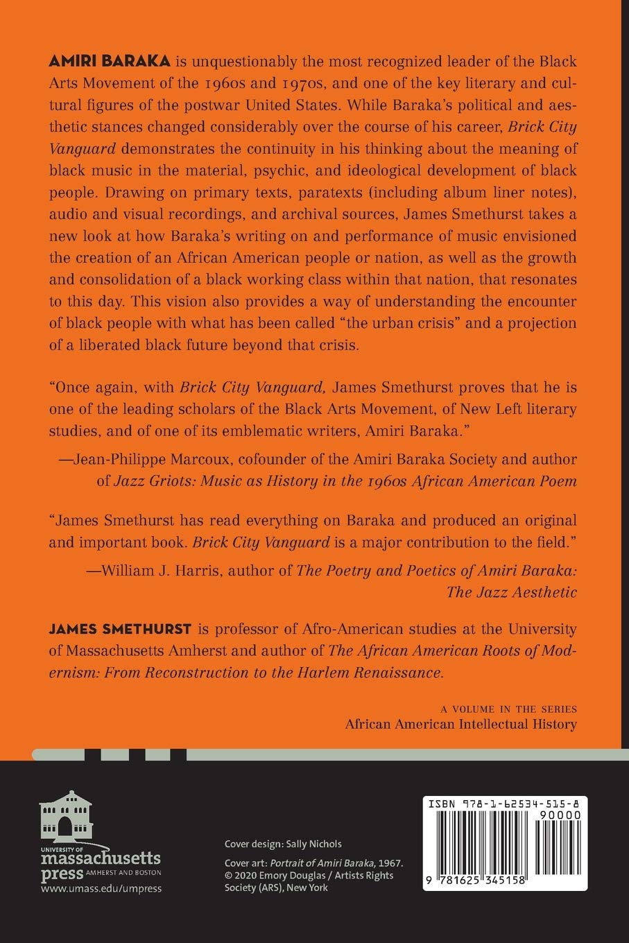 Brick City Vanguard: Amiri Baraka, Black Music, Black Modernity