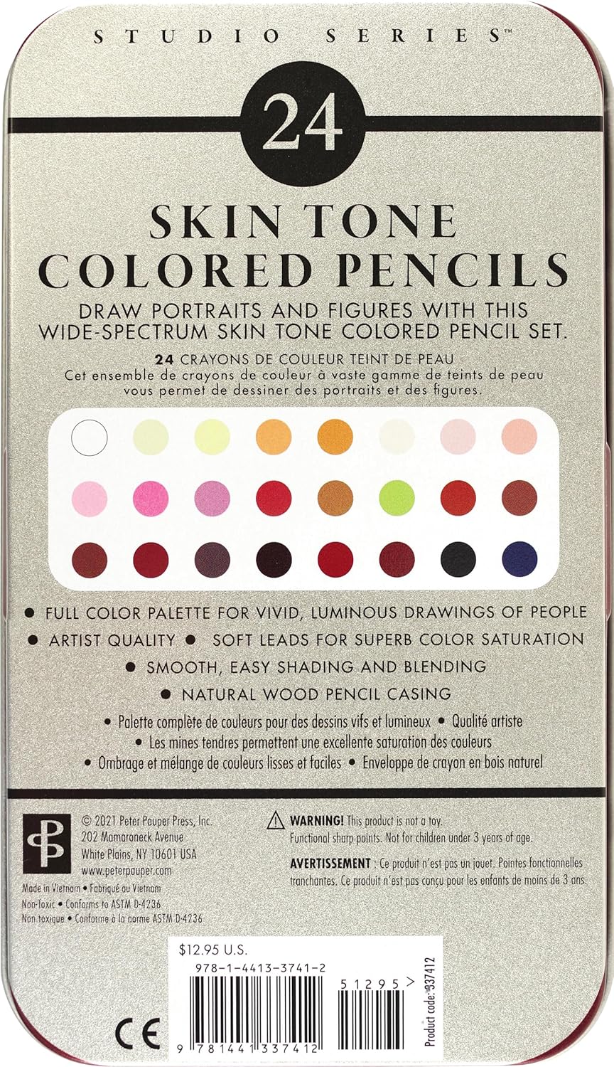 Skin Tone Colored Pencils