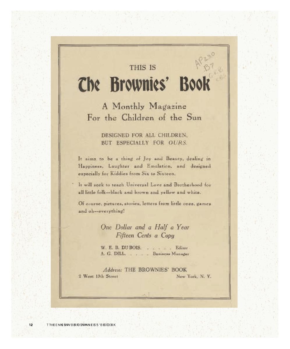 The New Brownies' Book: A Love Letter to Black Families