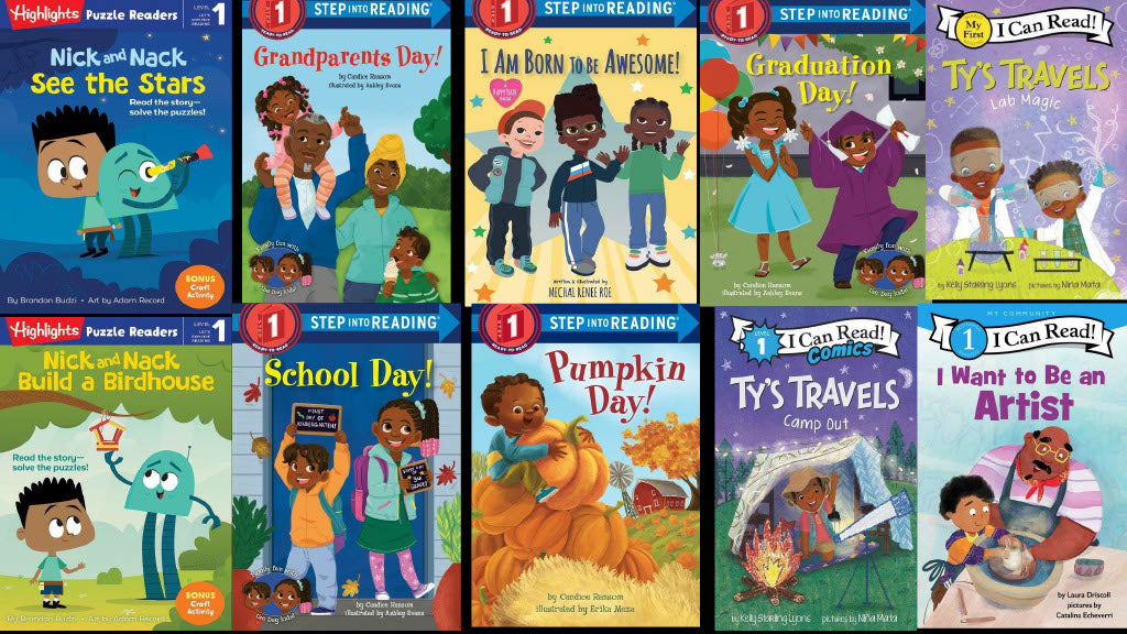 Level 1 Readers, Set Q (Kindergarten - 2nd Grade) 10, 20 or 30 individual books