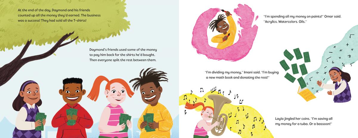 Little Daymond Learns to Earn