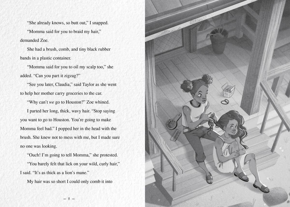 Claudia in the Storm