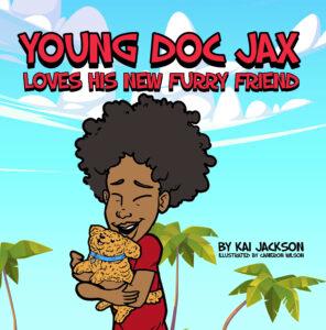 Young Doc Jax: Loves His New Furry Friend