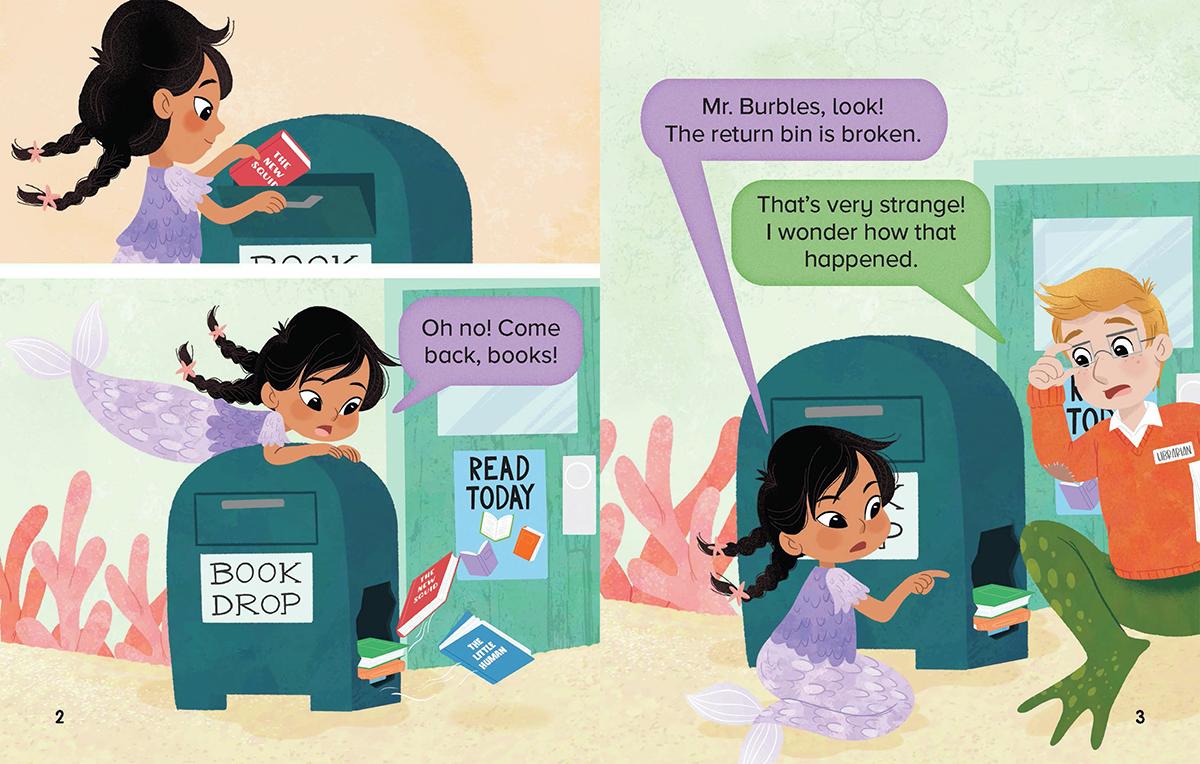 A New Friend: An Acorn Book (Mermaid Days #3)