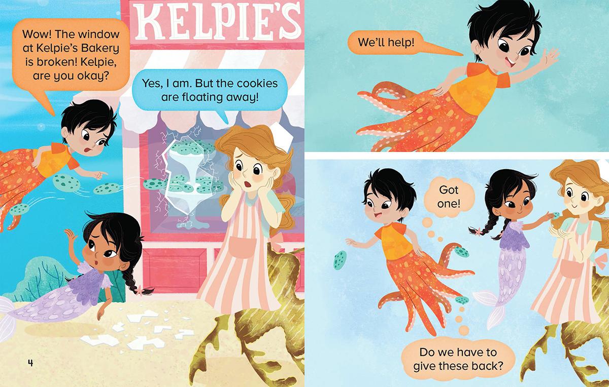 A New Friend: An Acorn Book (Mermaid Days #3)