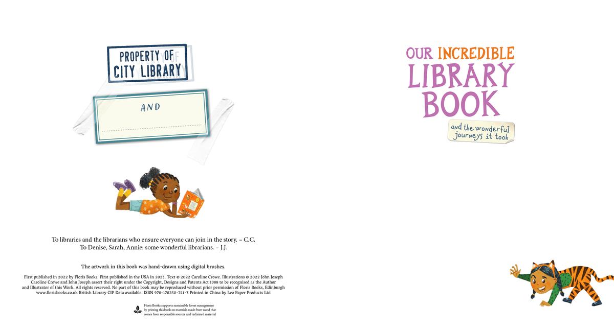 Our Incredible Library Book (and the wonderful journeys it took)