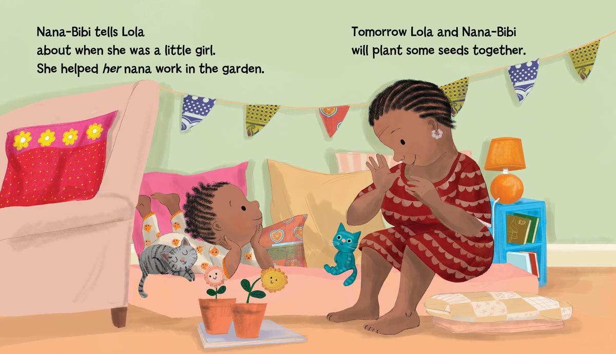 Lola's Nana-Bibi Comes to Visit
