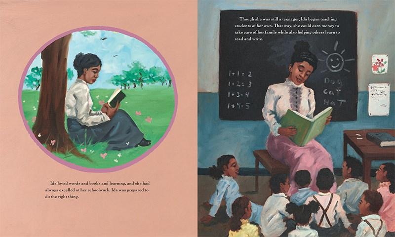 Ida B. Wells Marches for the Vote