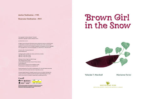 Brown Girl in the Snow