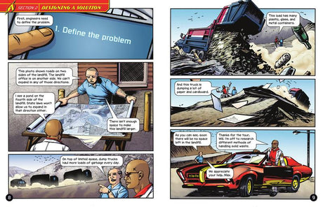 Engineering an Awesome Recycling Center with Max Axiom, Super Scientist