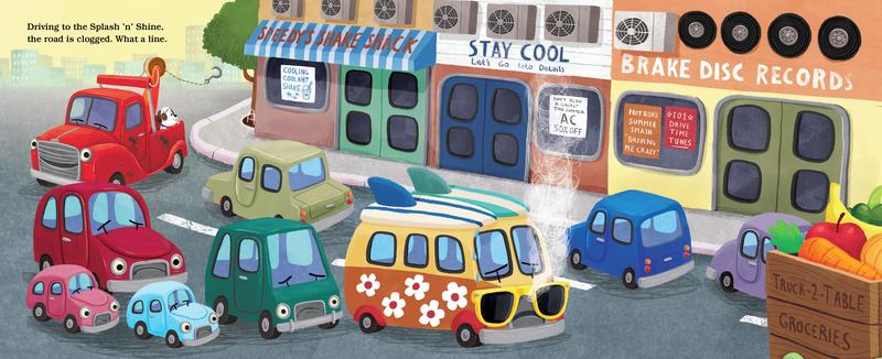 Tow Truck Joe Makes a Splash