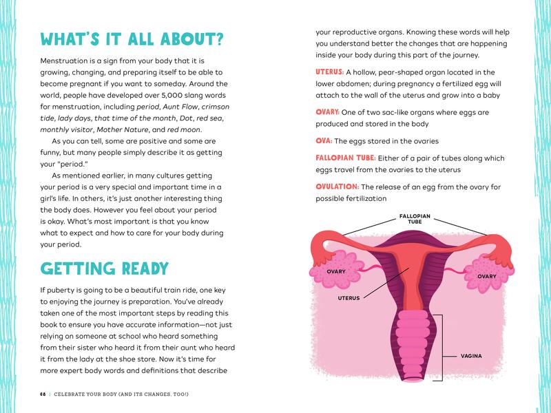 Celebrate Your Body (and Its Changes, Too!): The Ultimate Puberty Book for Girls
