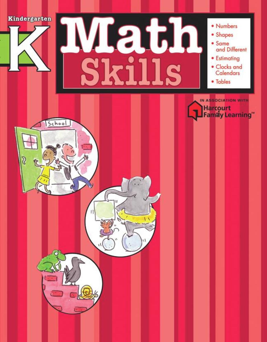 Math Skills: Grade K (Flash Kids Harcourt Family Learning)