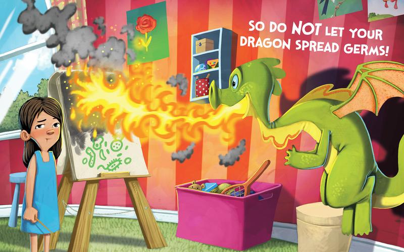 Do Not Let Your Dragon Spread Germs