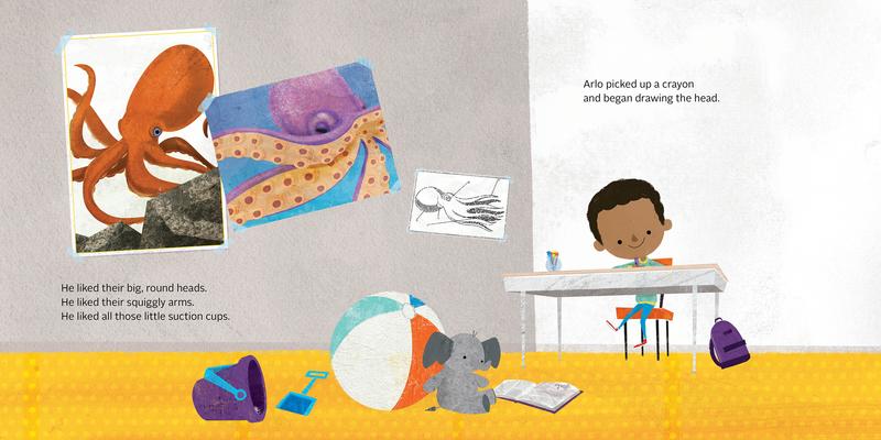 Arlo Draws an Octopus: A Picture Book