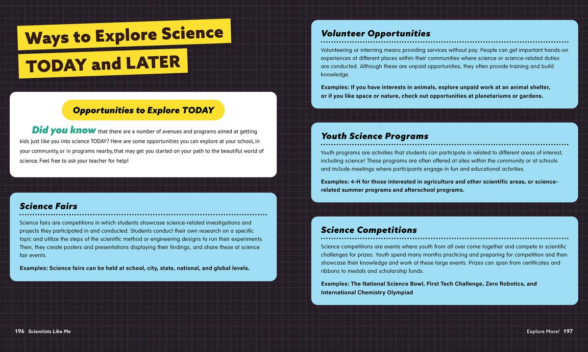 Scientists Like Me: Stories, Advice, and Inspiration from 25 Trailblazers with Experiments to Try at Home