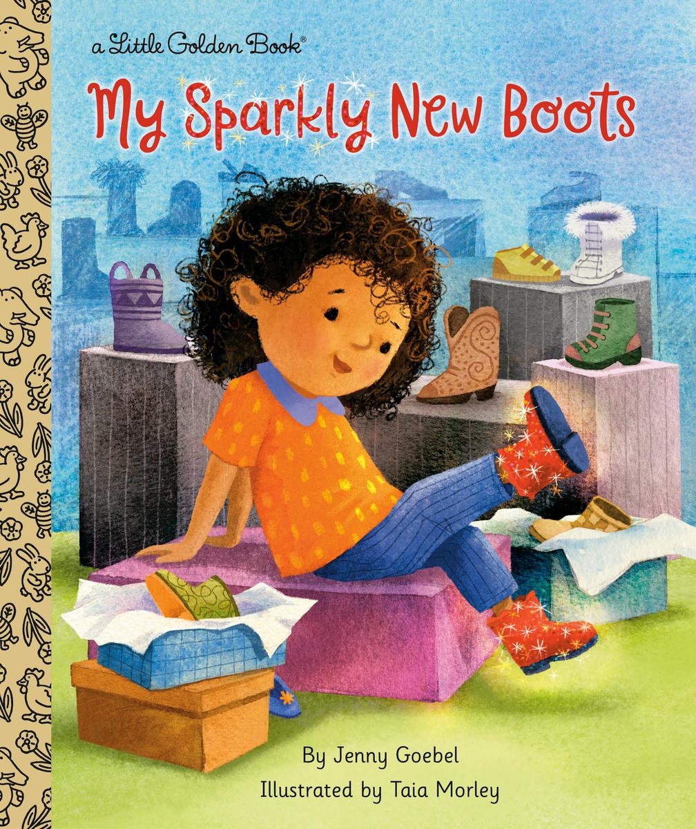 My Sparkly New Boots Little Golden Book