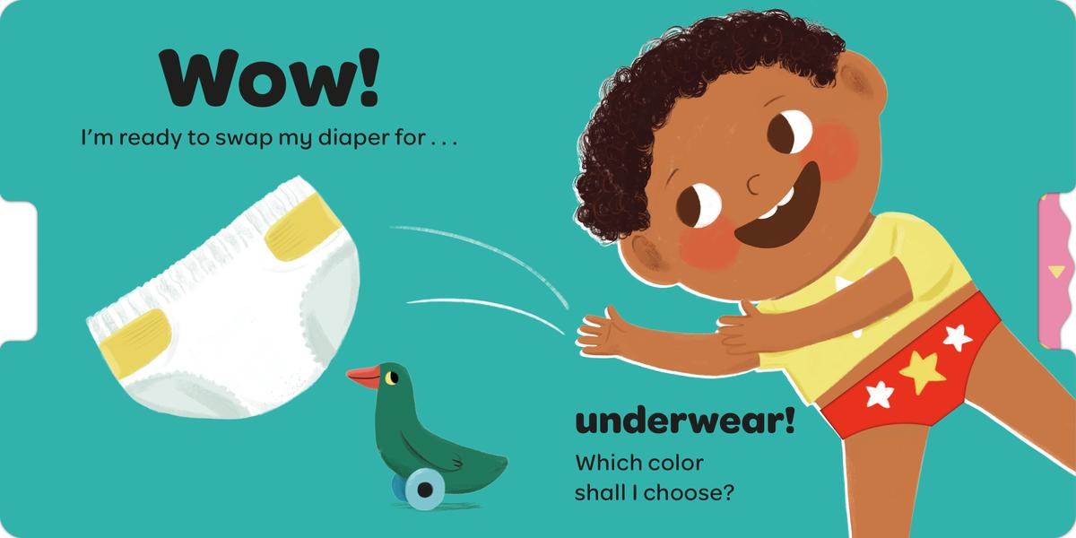 Hello, Potty! Turn the wheel and become a potty superstar!