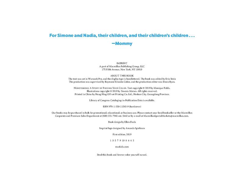 Honeysmoke: A Story of Finding Your Color