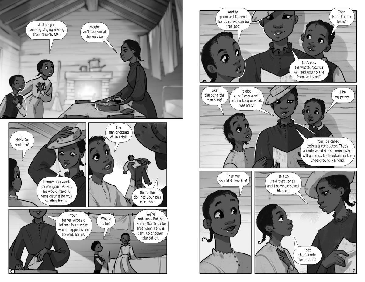 Rosie and the Race Toward Freedom: An Underground Railroad Graphic Novel
