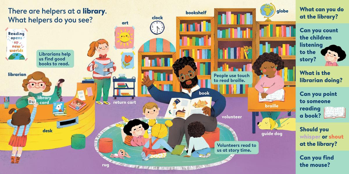 My First Brain Quest First Words: Community Helpers: A Question-and-Answer Book