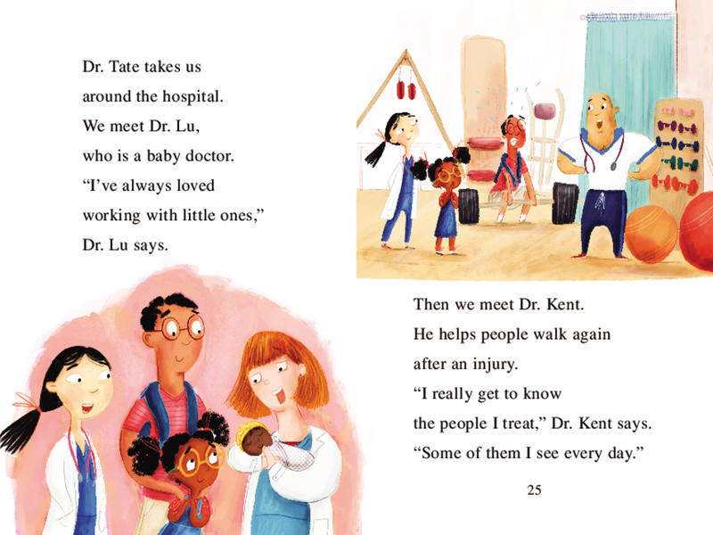 I Want to Be a Doctor: A My Community I Can Read