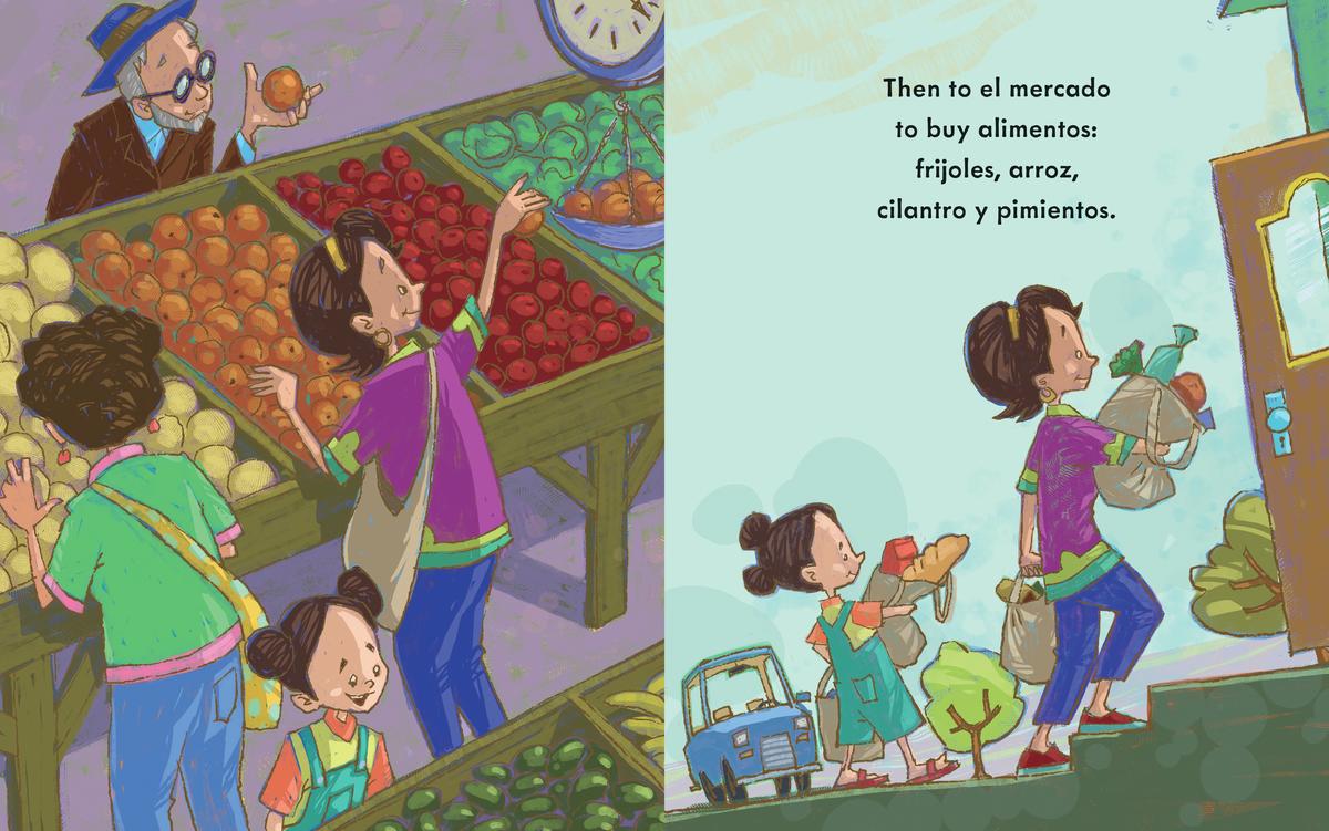 My Daddy Speaks English, Mamá habla español