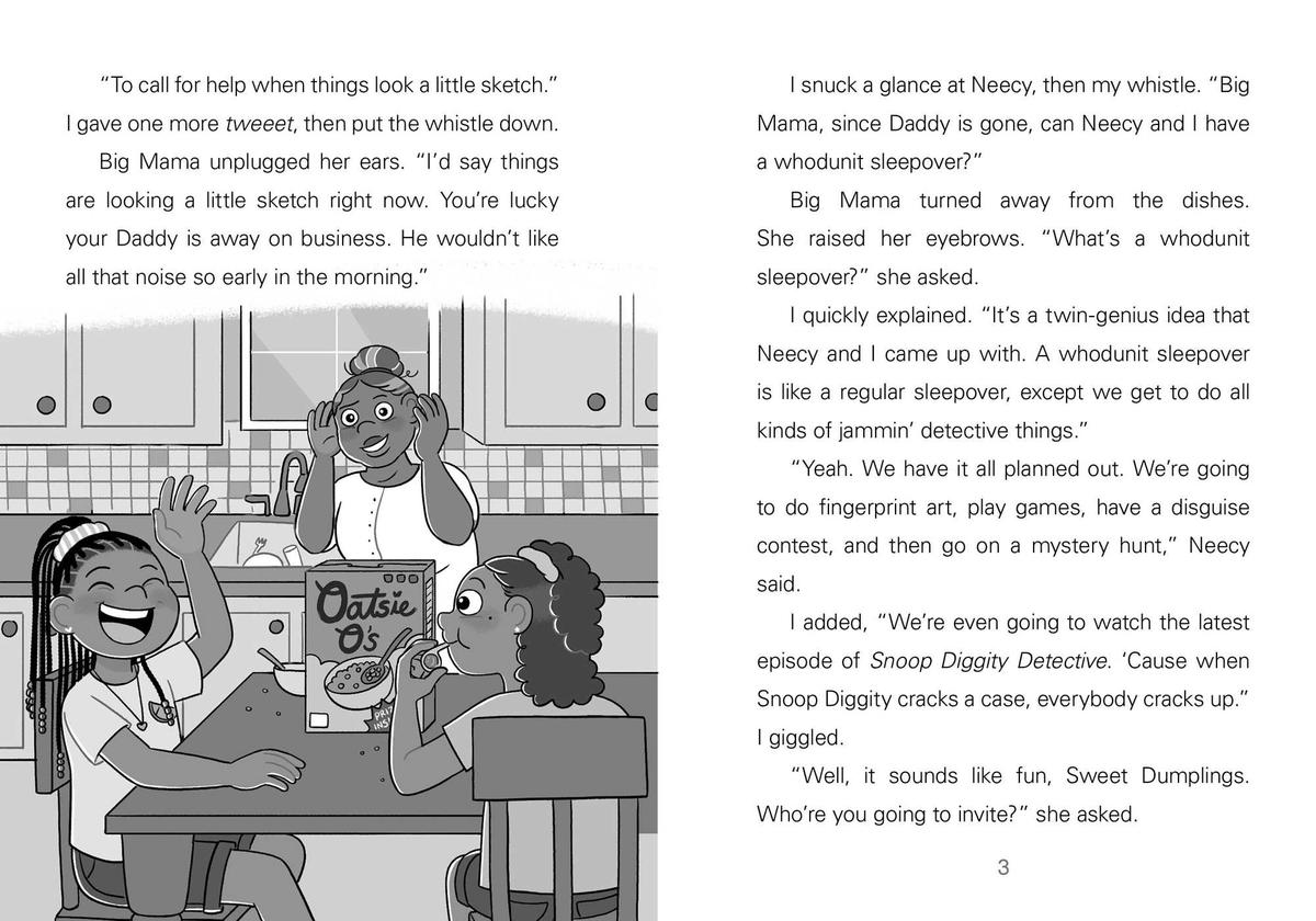 Neecy and Nay Nay and the Mystery Sleepover (Neecy and Nay Nay #4) (A Little Bee Books Chapter Book Series)