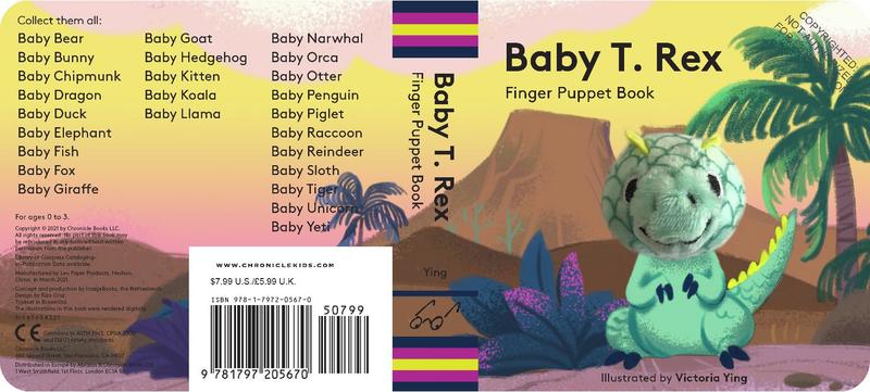Baby T. Rex: Finger Puppet Book