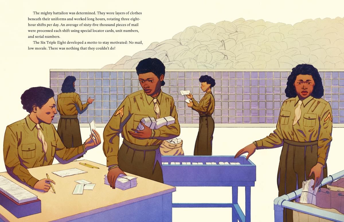 The Six Triple Eight: A True Story of the Black Woman Battalion of World War II