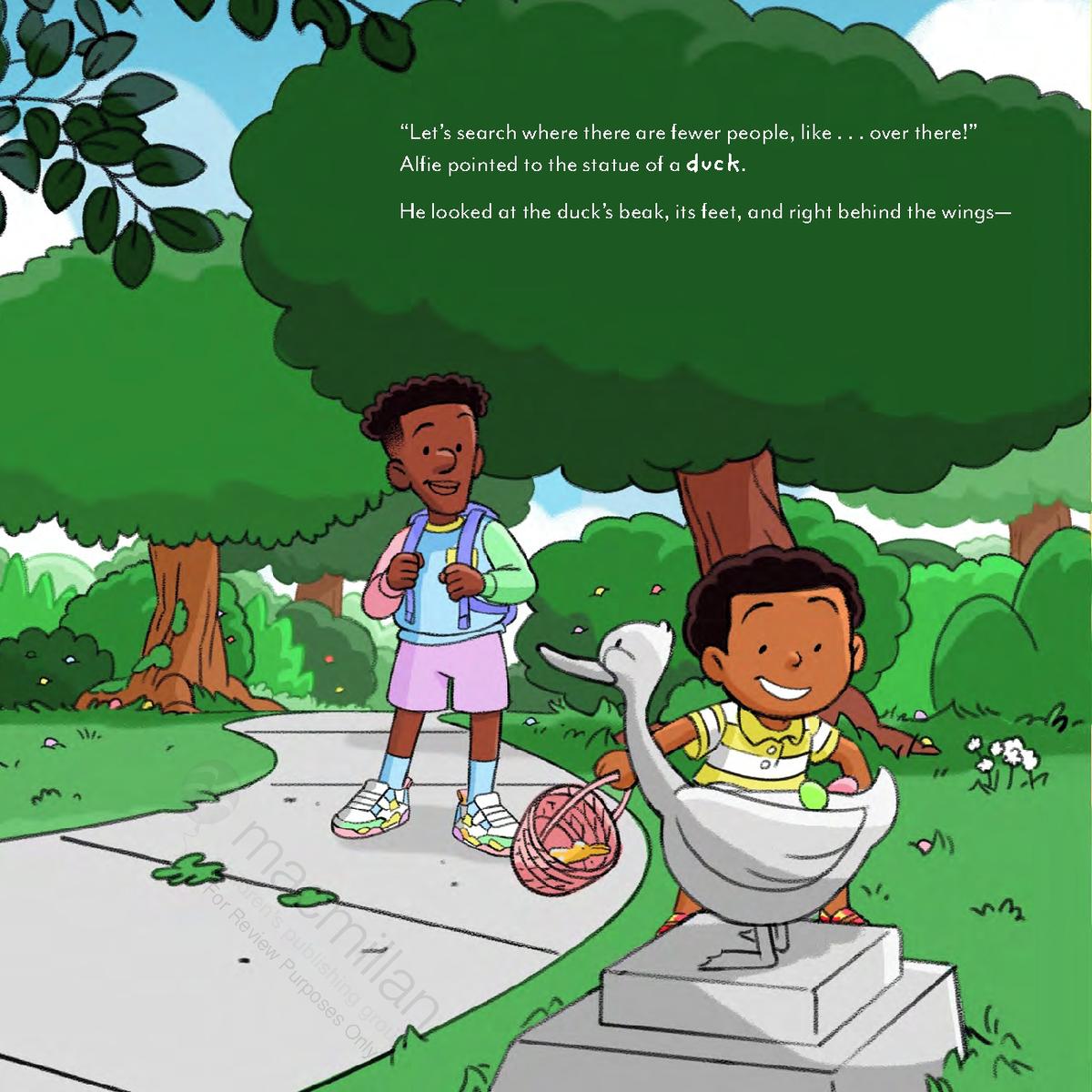 E Is for Easter Egg Hunt