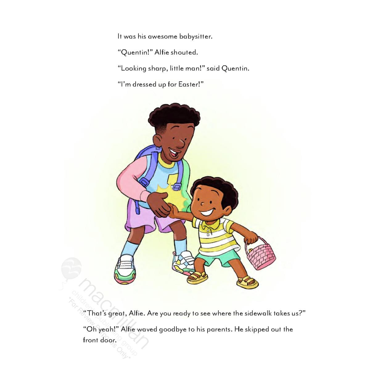 E Is for Easter Egg Hunt