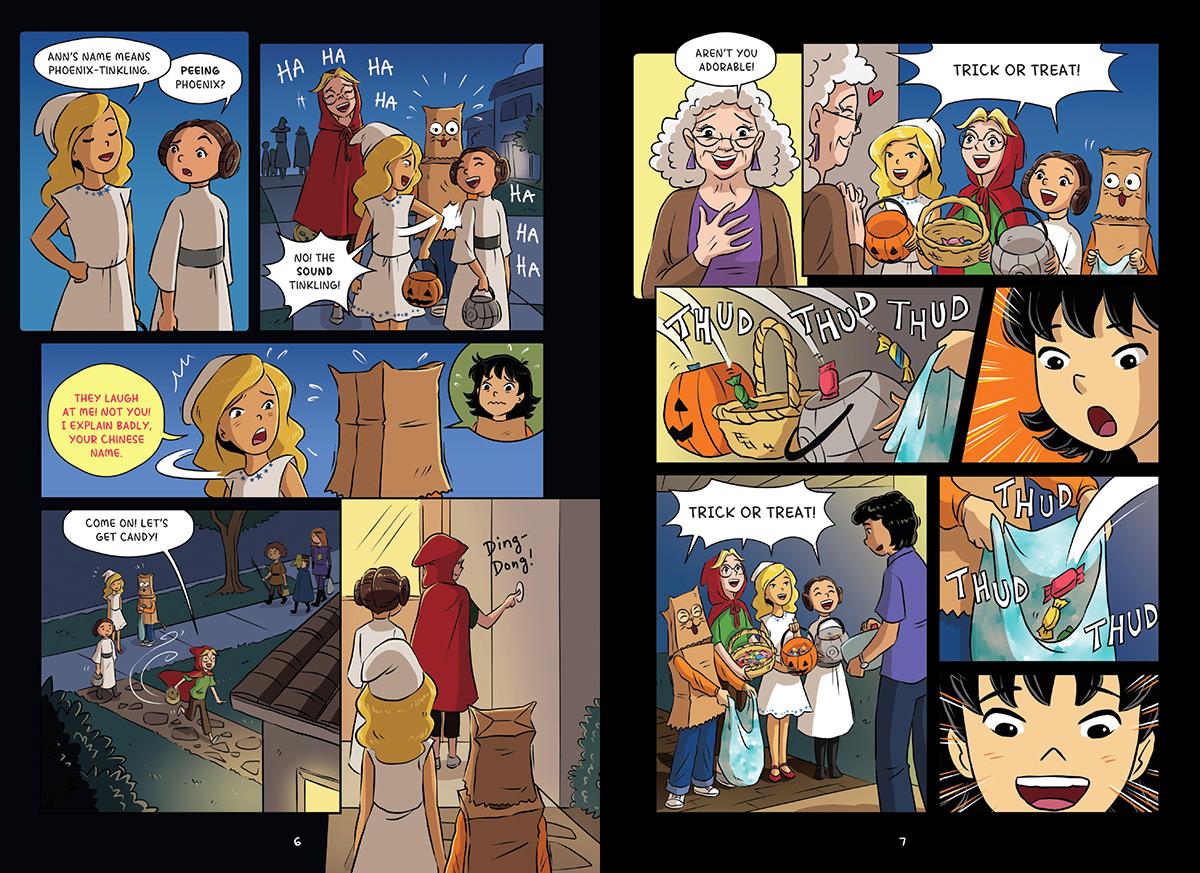 Outsider Kids A Parachute Kids Graphic Novel (Parachute Kids #2)