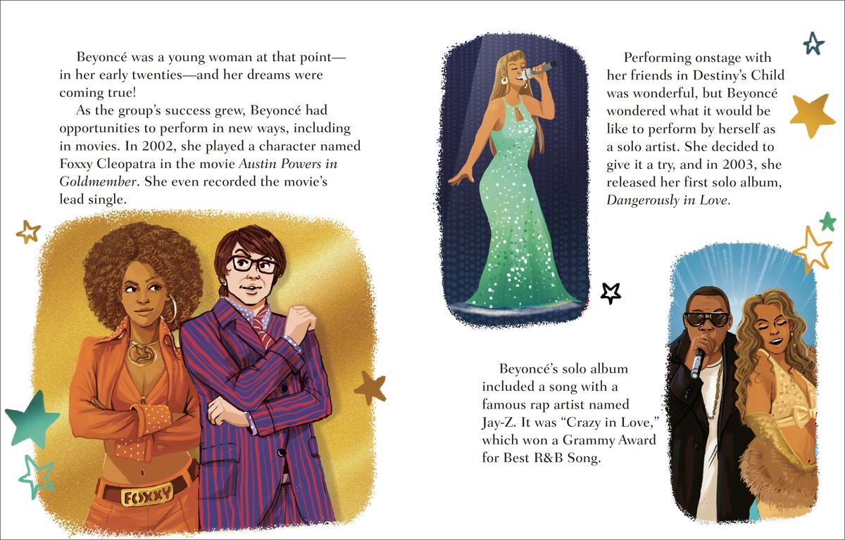 Beyonce A Little Golden Book Biography LITTLE GOLDEN BOOK