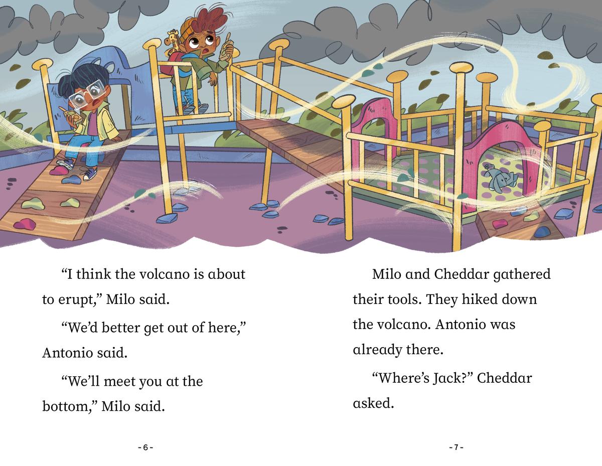 Milo's Daring Volcano Adventure