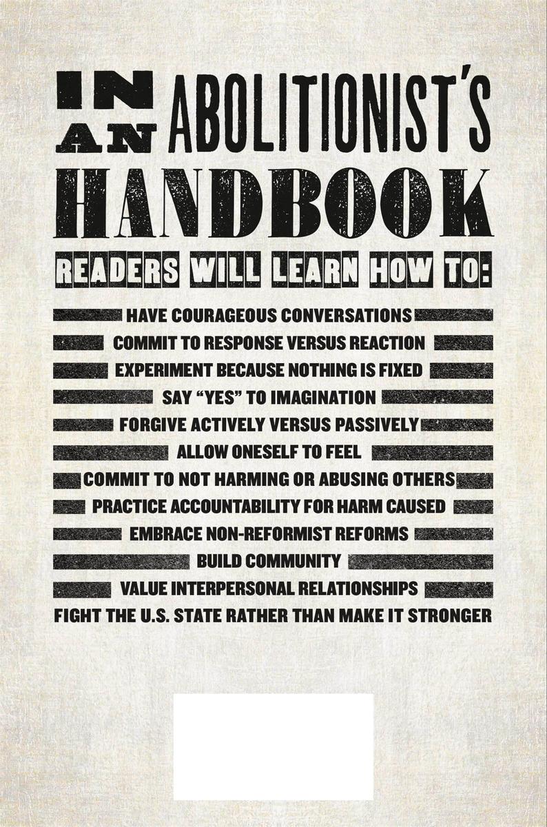 An Abolitionist's Handbook: 12 Steps to Changing Yourself and the World