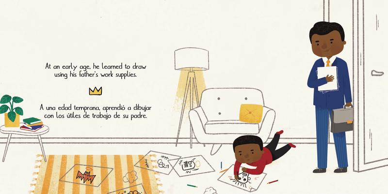 The Life of / La vida de Basquiat: A Bilingual Picture Book Biography