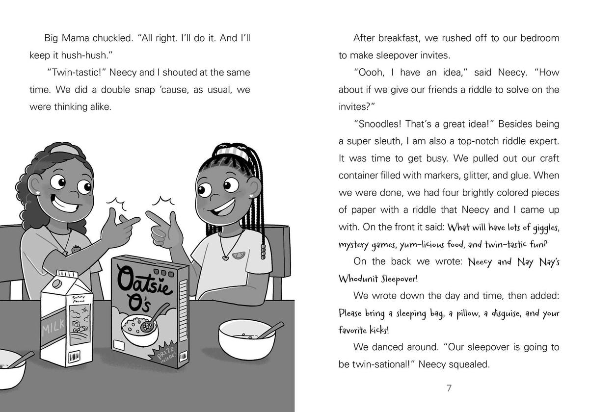Neecy and Nay Nay and the Mystery Sleepover (Neecy and Nay Nay #4) (A Little Bee Books Chapter Book Series)