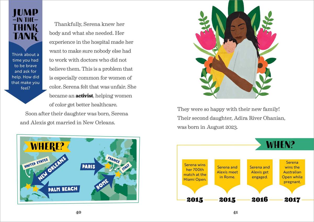 The Story of Serena Williams: An Inspiring Biography for Young Readers