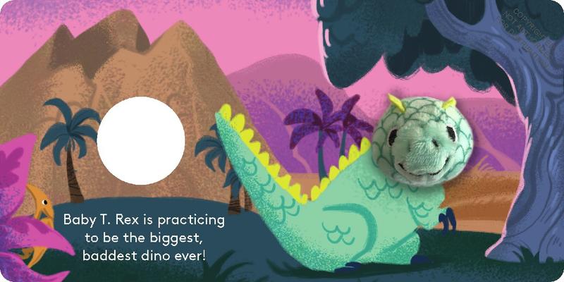Baby T. Rex: Finger Puppet Book