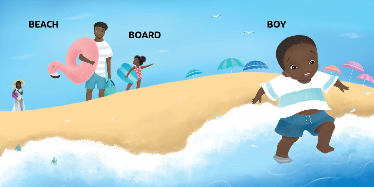 Sandy Toes A Summer Adventure (A Let's Play Outside! Book) Shauntay Grant, Candice Bradley