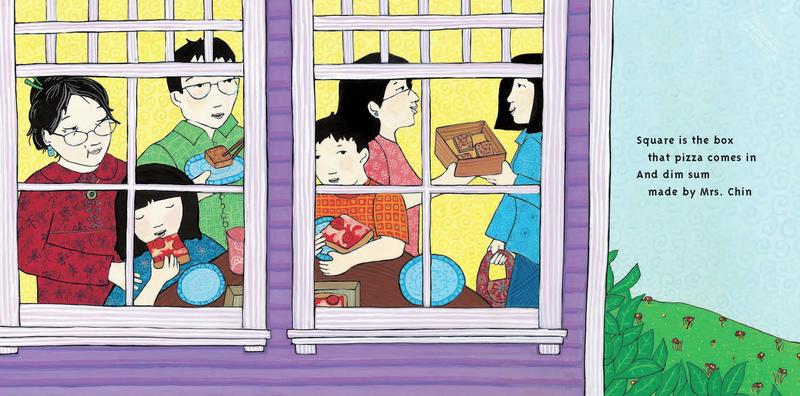 Round is a Mooncake: A Book of Shapes