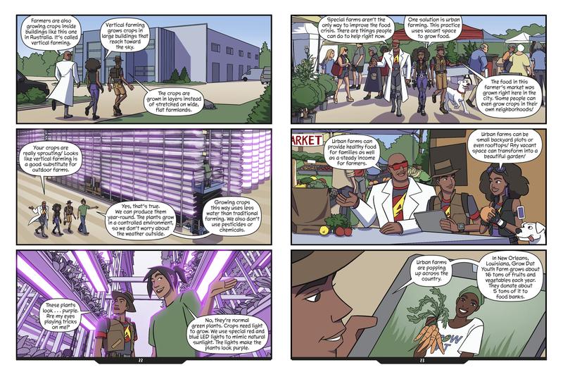 Food Scarcity and Hunger: A Max Axiom Super Scientist Adventure