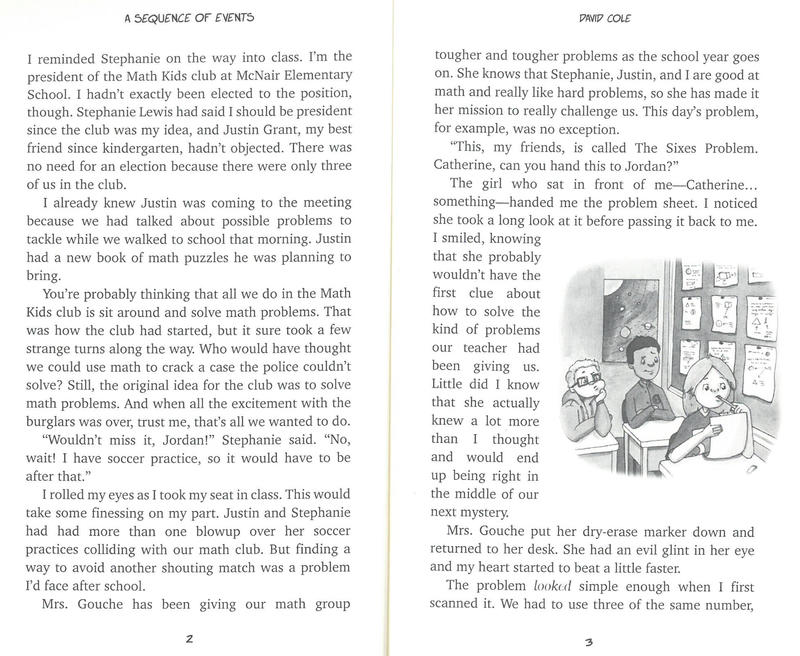 A Sequence of Events: The Math Kids (Book 2)