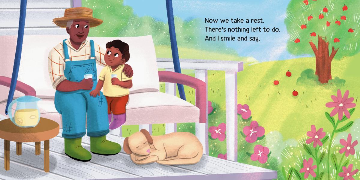 On the Farm: A Brown Baby Parade Book
