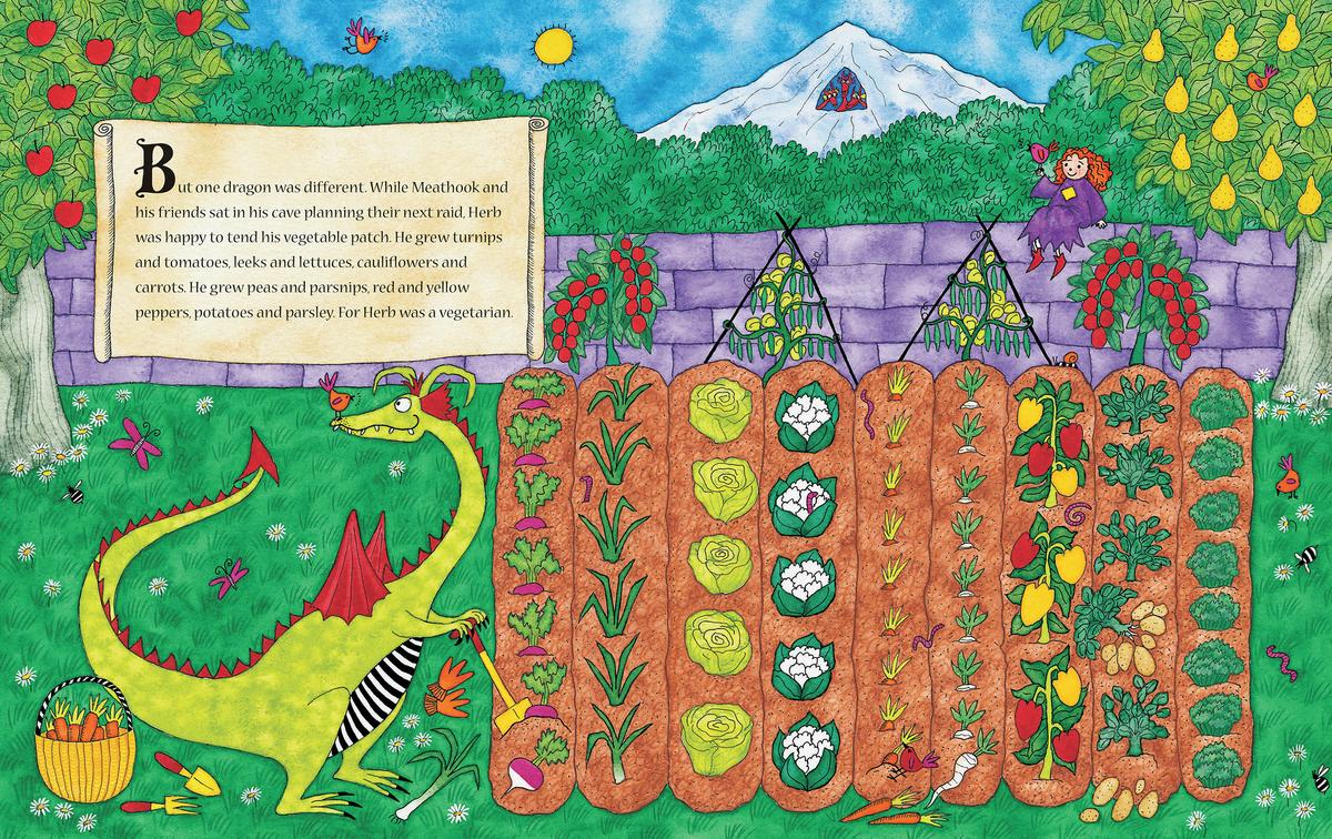 Herb, the Vegetarian Dragon