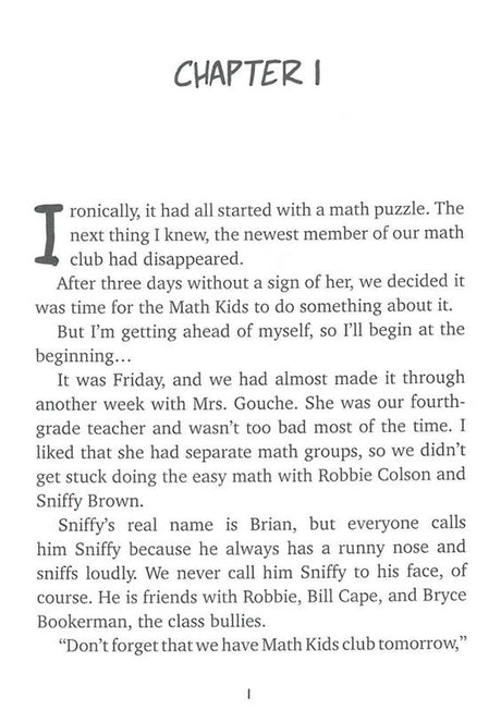 A Sequence of Events: The Math Kids (Book 2)