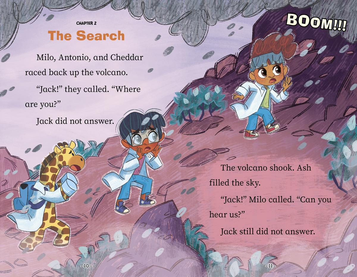 Milo's Daring Volcano Adventure