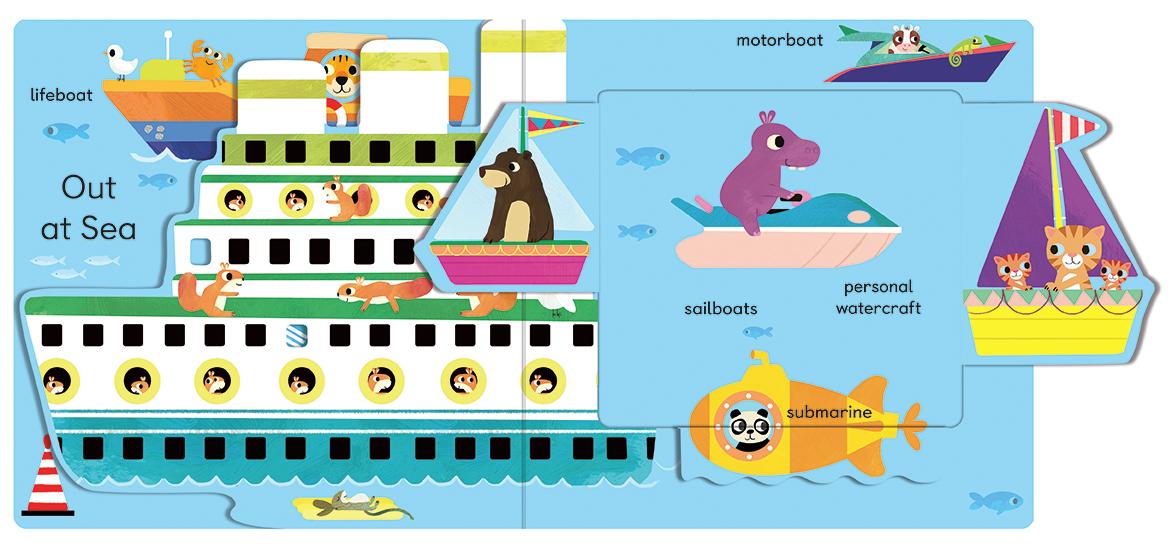 Things That Go: My First Peek-Through Flaps